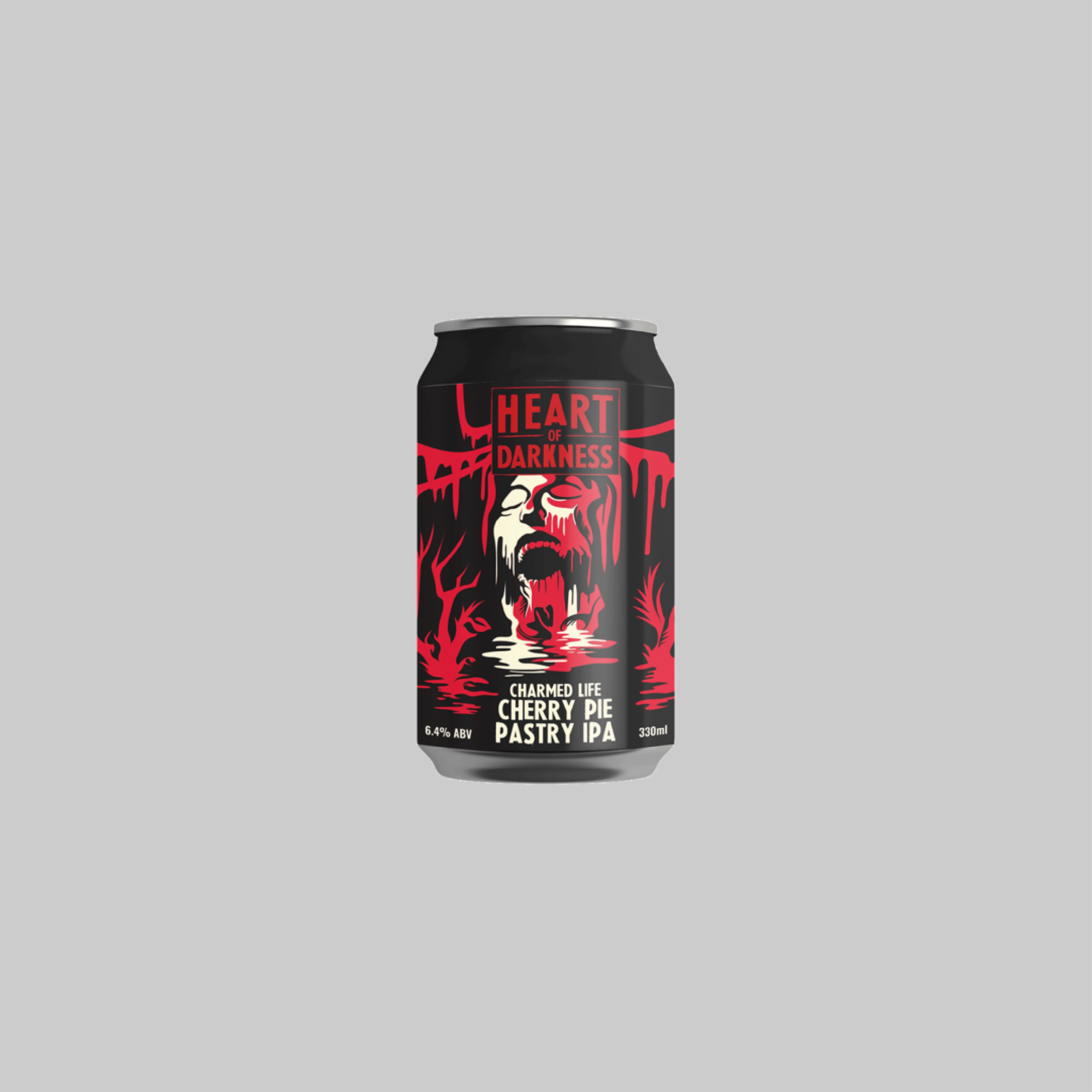 Heart Of Darkness Charmed Life Cherry Pie Pastry IPA Can 330ml 6.4% - Time2Drink